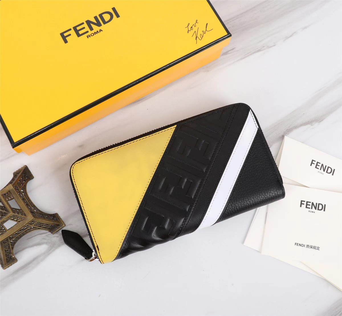 FENDI 芬迪 拉链钱包868568