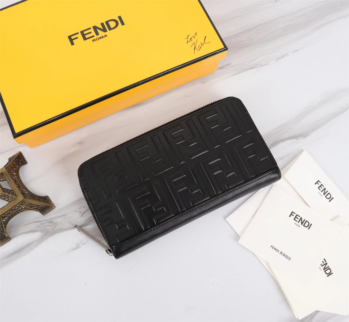 FENDI 芬迪 拉链钱包868568