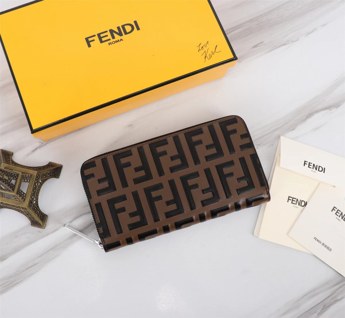 FENDI 芬迪 拉链钱包868568