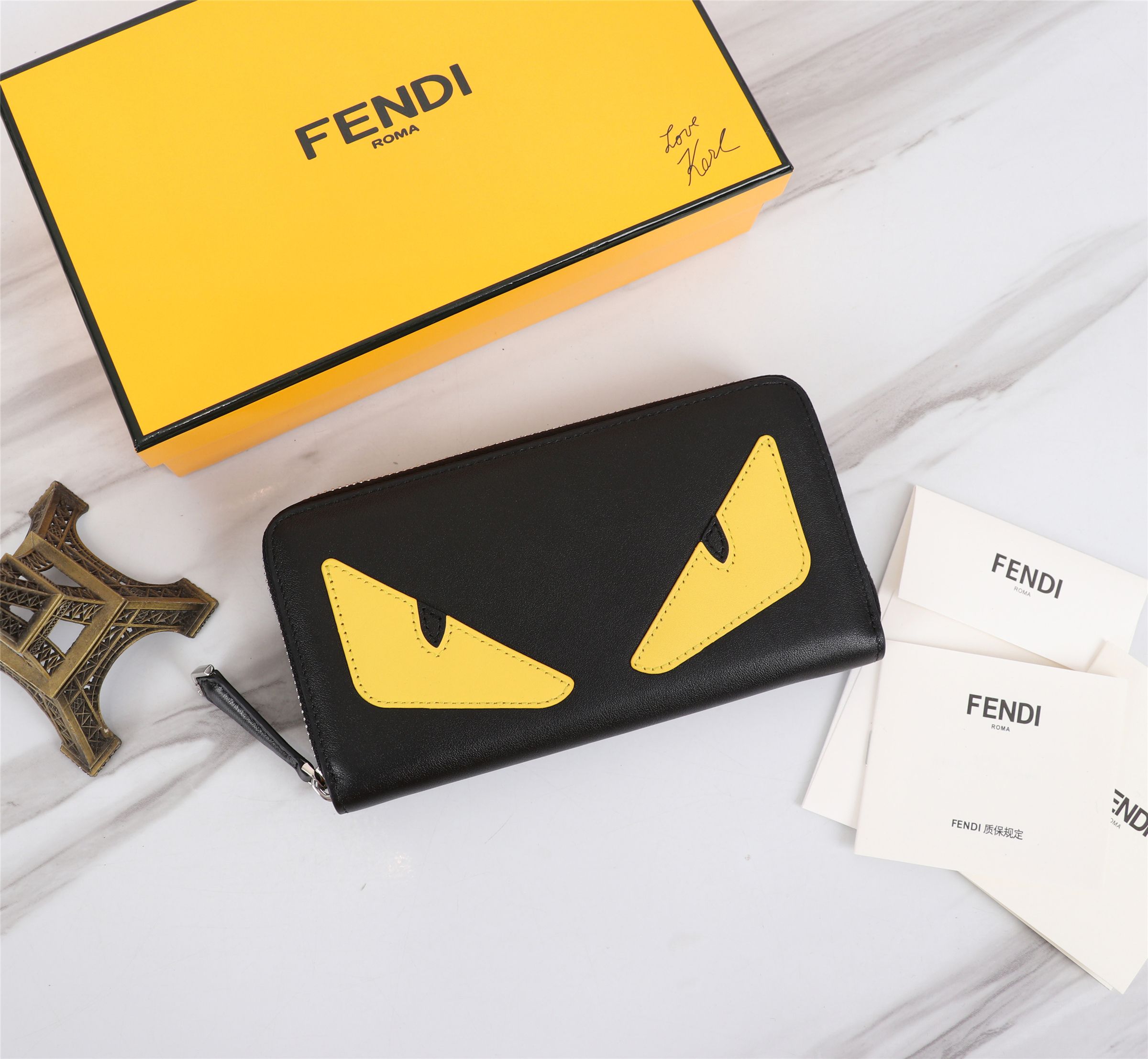 FENDI 芬迪 拉链钱包868568