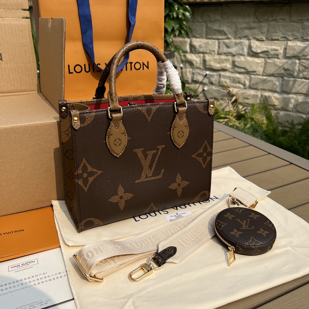 LOUIS VUITTON 路易威登Onthego小号手袋