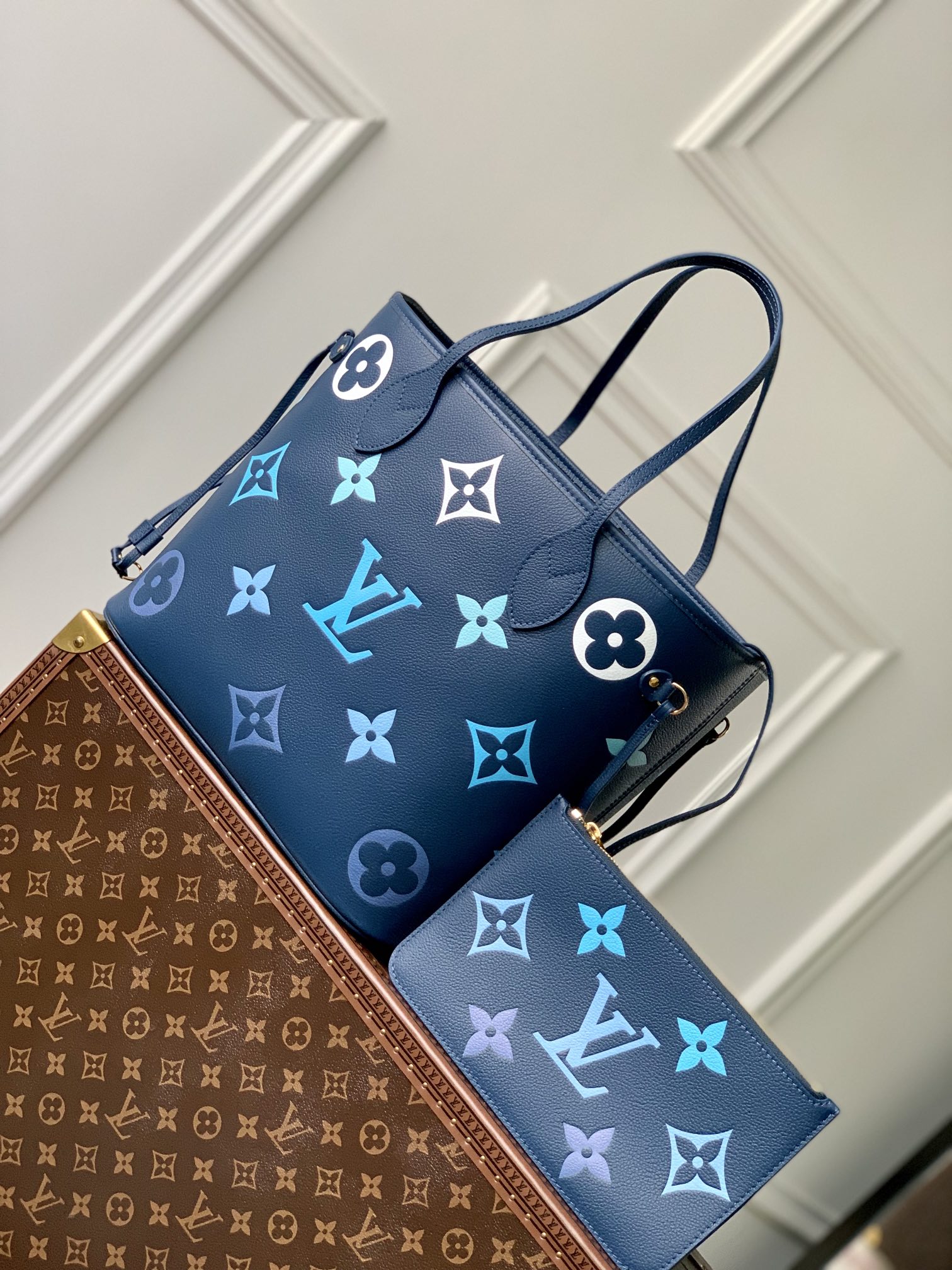 LOUIS VUITTON 路易威登Neverfull 中号手袋M46514