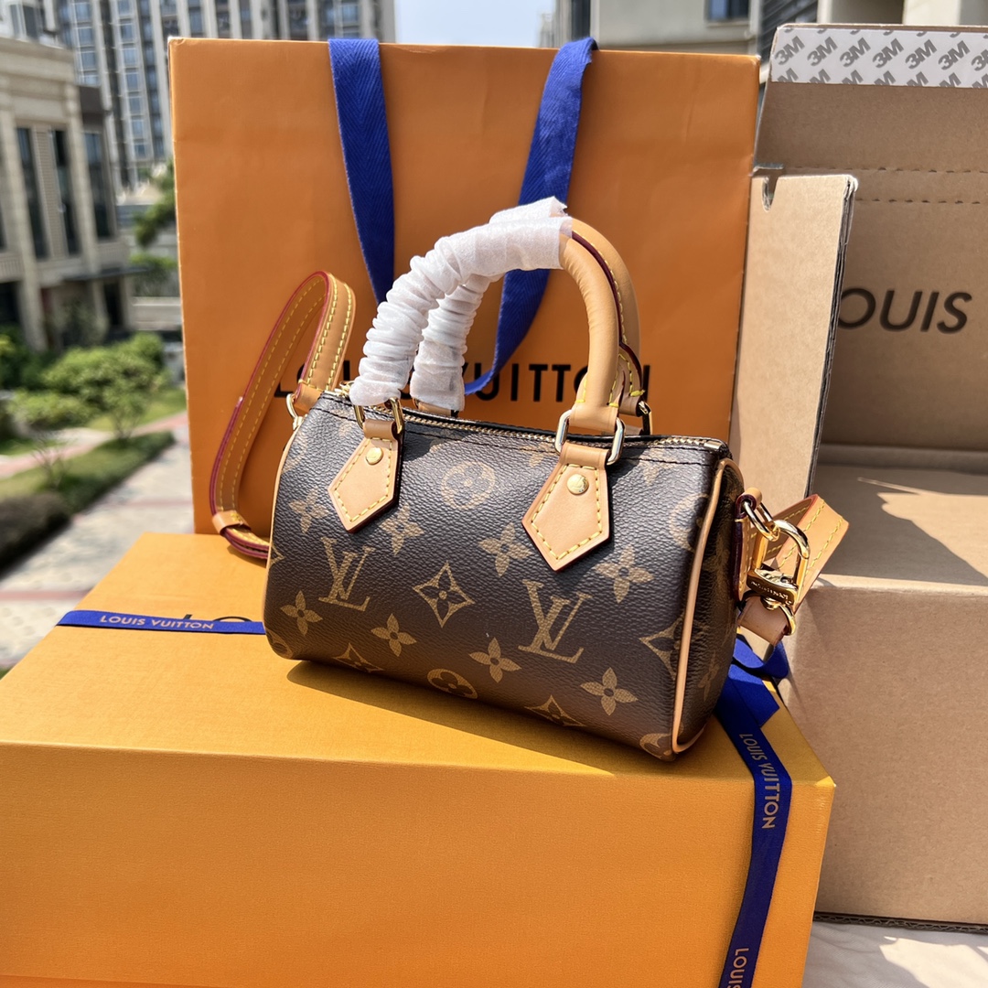 LOUIS VUITTON 路易威登Nano Speedy 手经典小号袋