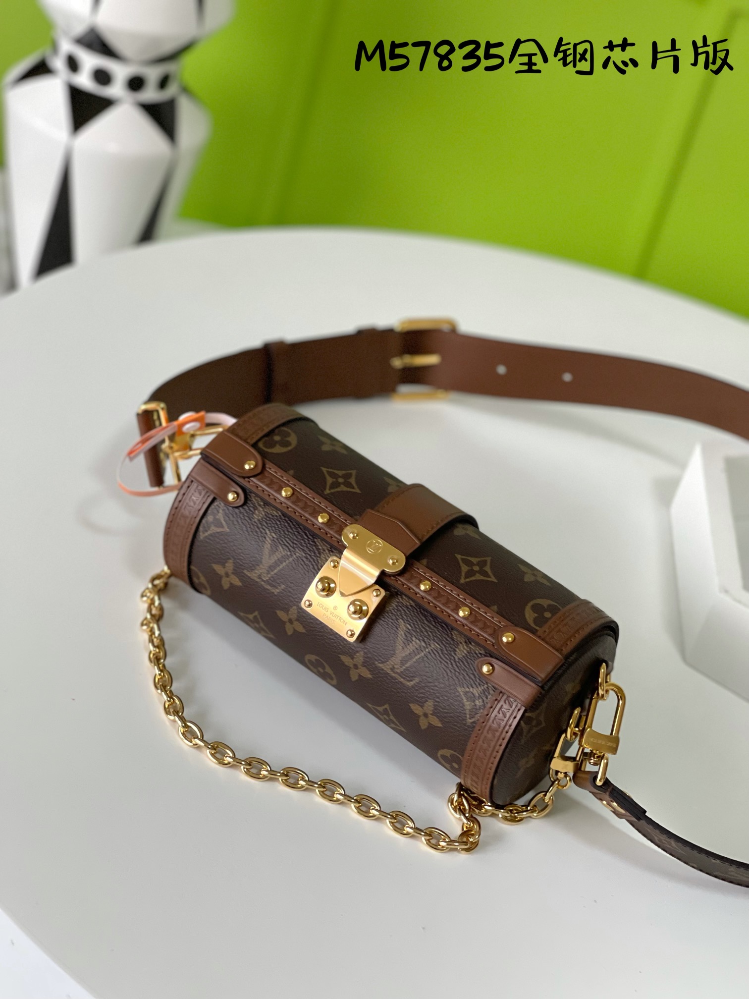 LOUIS VUITTON 路易威登  𝐏𝐀𝐏𝐈𝐋𝐋𝐎𝐍 𝐓𝐑𝐔𝐍𝐊系列 女士手袋#M57835