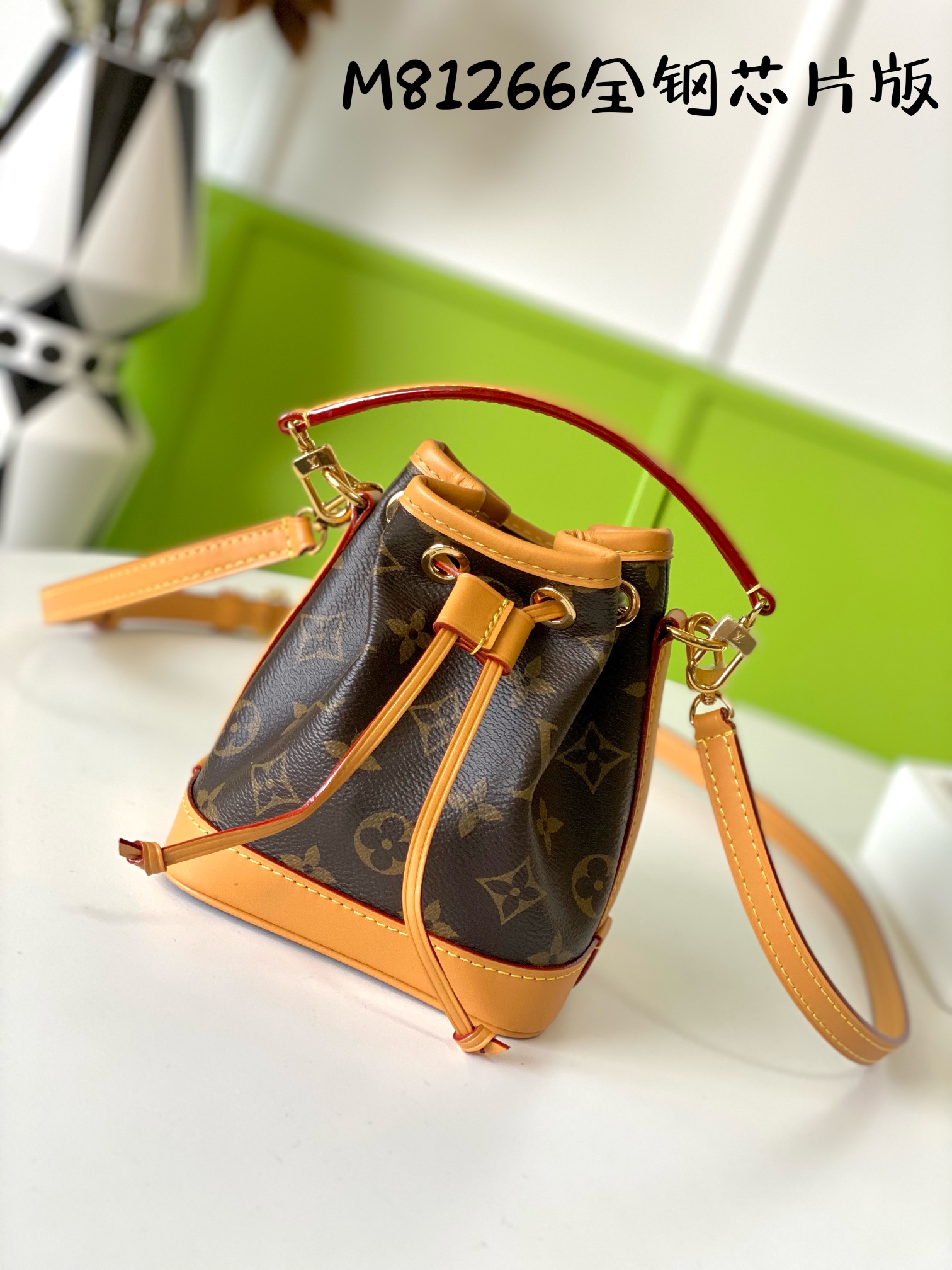 LOUIS VUITTON 路易威登 𝑵𝒂𝒏𝒐 𝑴𝒊𝒏𝒊小水桶 #M81266