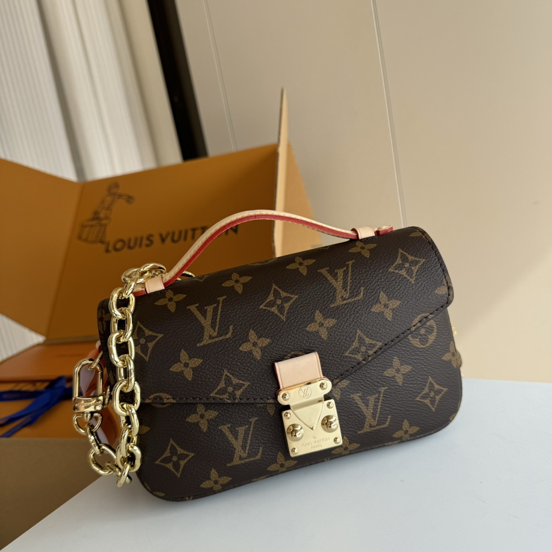 LOUIS VUITTON 路易威登  𝐏𝐨𝐜𝐡𝐞𝐭𝐭𝐞 𝐌é𝐭𝐢𝐬 𝐄𝐚𝐬𝐭 𝐖𝐞𝐬𝐭 女士手袋#M46279